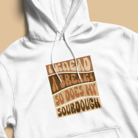 Trendy Retro Beige Sourdough Bread Baker Engraçado