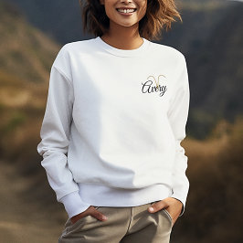 Moletom Trendy Watercolor Aries Zodiac Sweatshirt