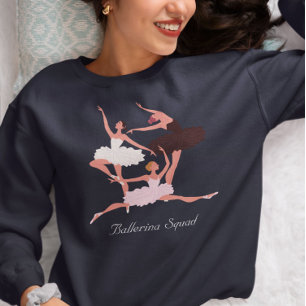 Moletom Três Ballerinas Cutes