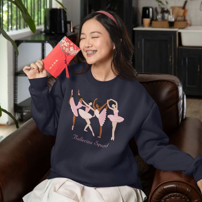 Moletom Três Ballerinas Cutes (Criador carregado)