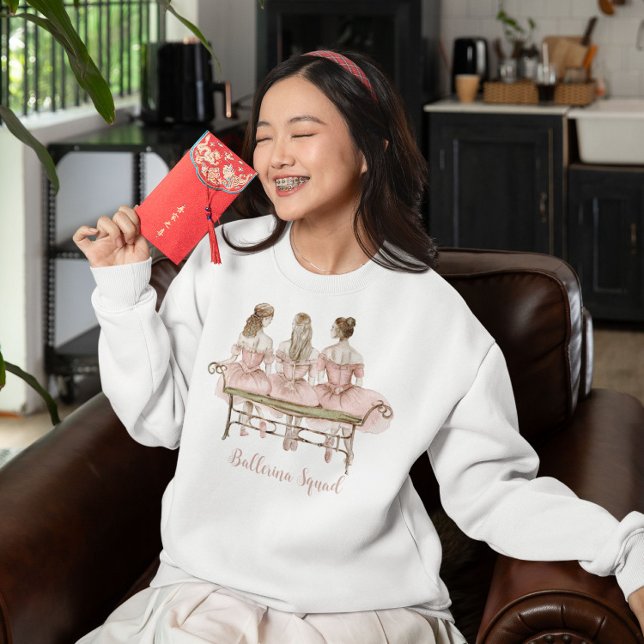 Moletom Três Ballerinas Cutes (Criador carregado)