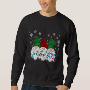 Moletom Três Homens Gnomos Mulheres Buffalo Xadrez Red Chr