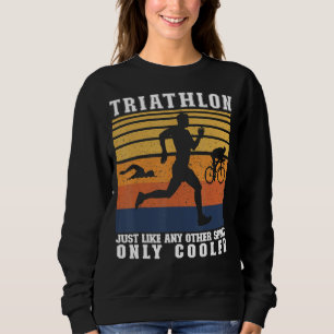 Moletom Triathlet do Grupo de Idade Desportiva Triathlon N