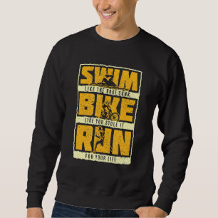 Moletom Triathlon Cote Para Um Triatleta