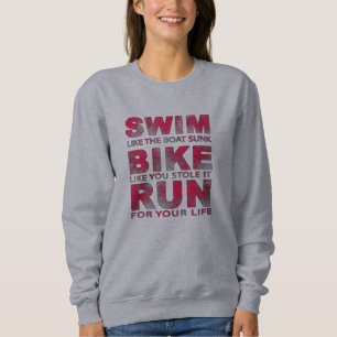 Moletom Triathlon - Natação, bicicleta, corrida, triatle