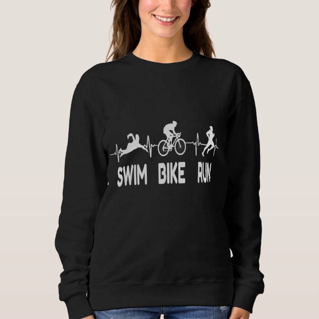 Moletom Triatleta Triatleta S Superior de Pulso de natação (Frente)