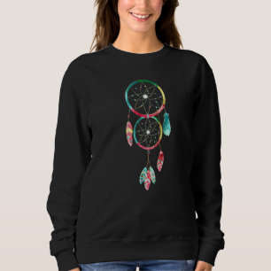 Moletom Tribal Dreamcatcher Native Indian Art Boh