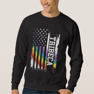 Moletom Tribeca Estados Unidos afligiu o arco-íris com ban