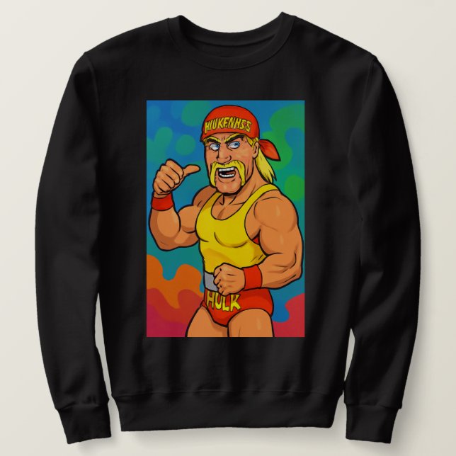 Moletom Tributo a Hulk Hogan (Frente do Design)