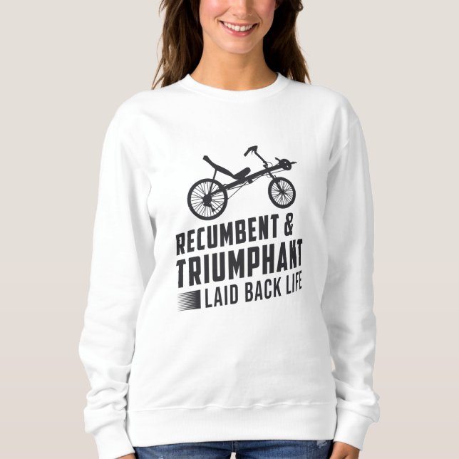 Moletom Triciclo Retumbante e Triumphant Vintage Retro (Frente)