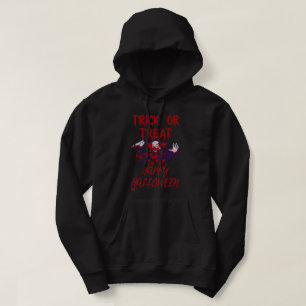 Moletom "TRICK OR TRAT SCARY CLOWN", halloween engraçado