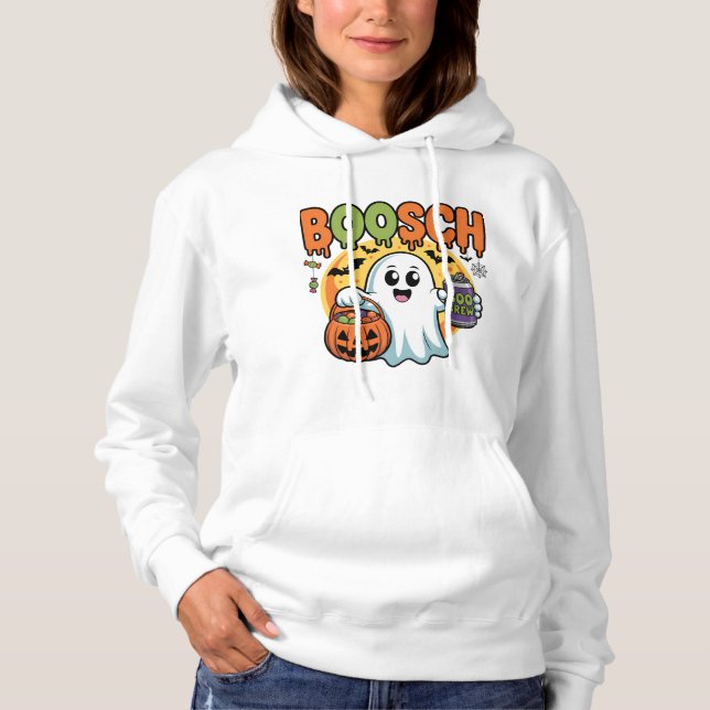Moletom Trick-or-Treat Ghost com Boo Brew (Frente)