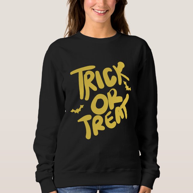 Moletom Trick or Treat Halloween (Frente)