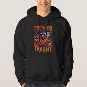 Moletom Trick Ou Trashy Raccoon Halloween Spookpkins