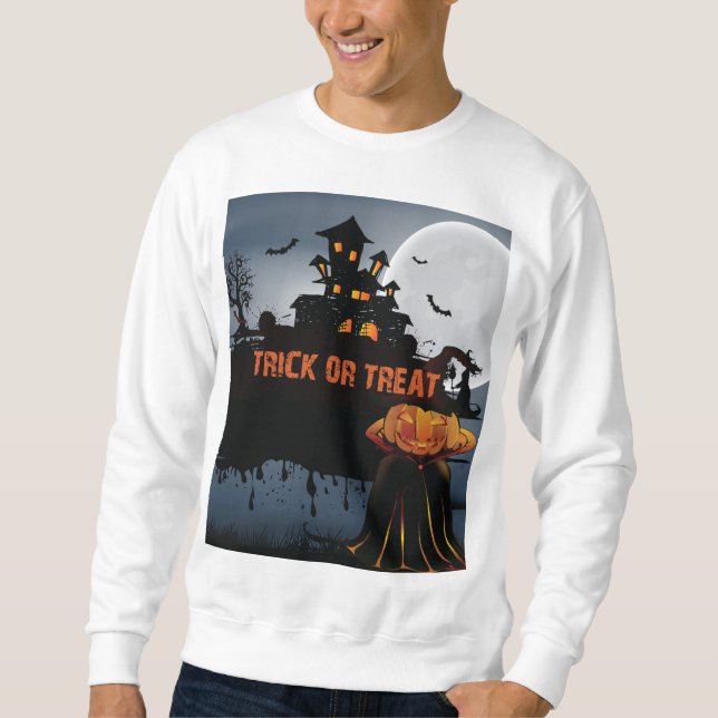 Moletom Trick ou trata o castelo (Frente)