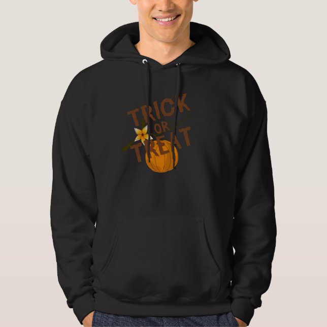 Moletom TRICK OU TREAT Hoodie do Homem Especial (Frente)