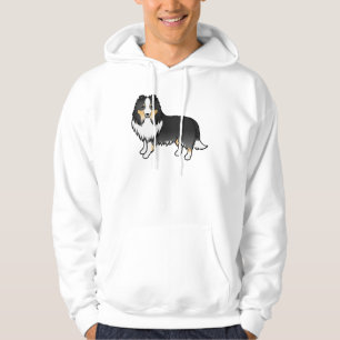 Moletom Tricolor Shetland Sheepdog Sheltie Dog