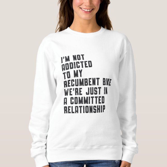 Moletom Tricycle Triker Recumbent Bike Trike Retro (Frente)