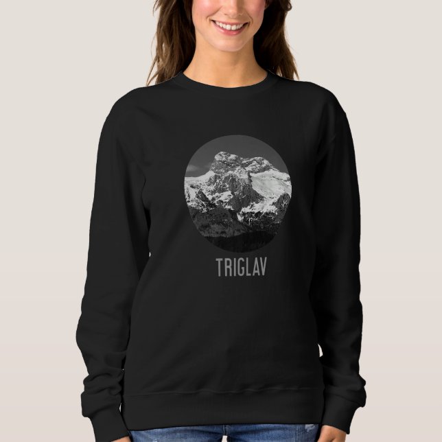 Moletom Triglav Mountain Picture Slovenia Premium (Frente)