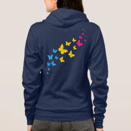 Moletom Trilha da Borboleta do Orgulho Pansexual