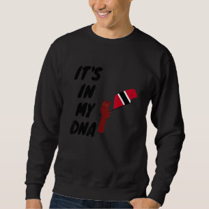 Moletom Trinidad e Tobago Está no Meu DNA Bandeira Trinitá