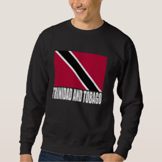 Moletom Trinidad e Tobago Flag Grunge Vintage Souvenir