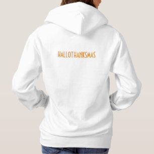 Moletom Trio de Hallothanksmas: Abóbora, Turquia e Natal