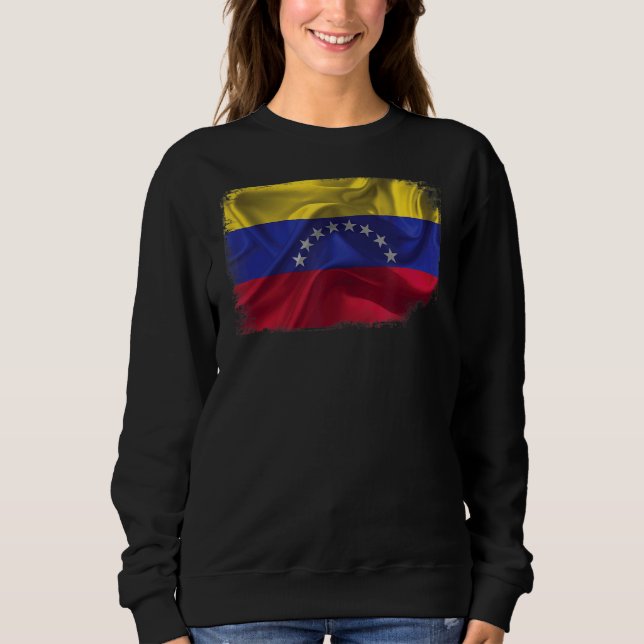 Moletom Tripa do Orgulho do Venzolano, Bandeira da Venezue (Frente)
