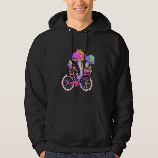 Moletom Trippy EDM Festival Tekk Mushroom Art (Frente)