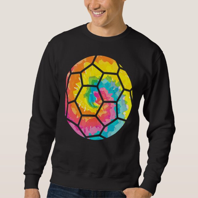Moletom Trippy Rainbow Hippie Tie Dye Handball (Frente)