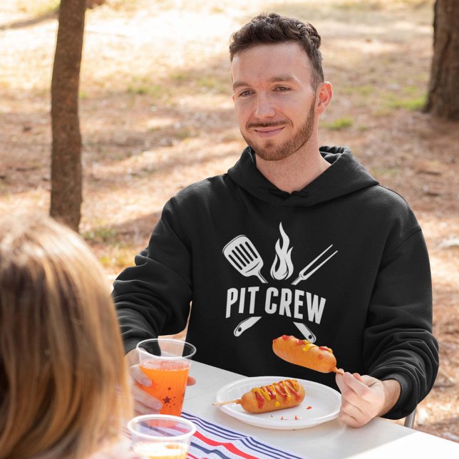 Moletom Tripulação (pit crew hoodie bbq)