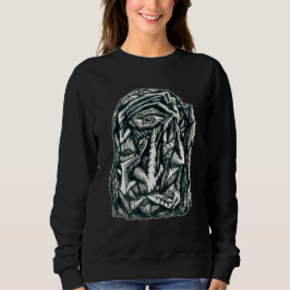 Moletom Triumvirate, desenho de tinta, Sweatshirt
