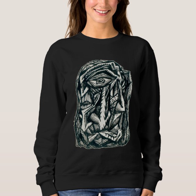 Moletom Triumvirate, desenho de tinta, Sweatshirt (Frente)
