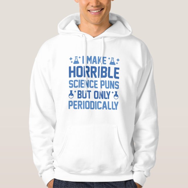 Moletom Trocadilhos de Ciências Horríveis (Frente)