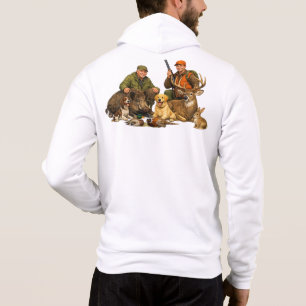 Moletom Troféus de caça com cães presente para caçador ao