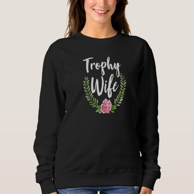 Moletom Trophy Wife Floral (Frente)
