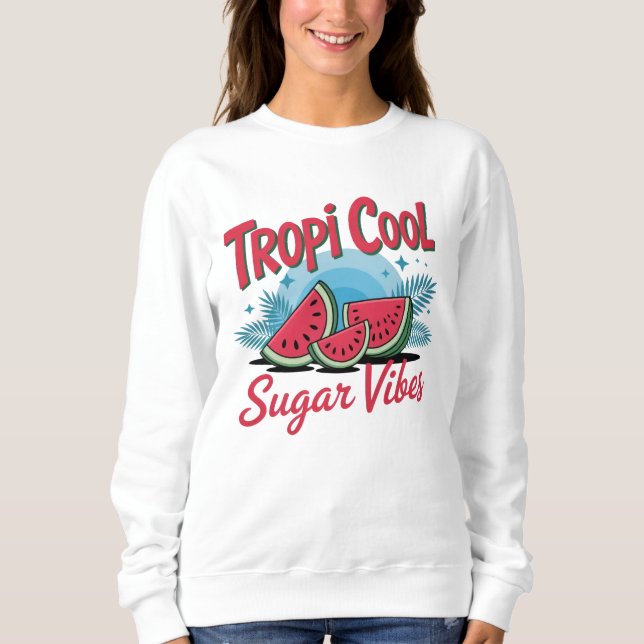 Moletom Tropi Cool Sugar Vibes  (Frente)