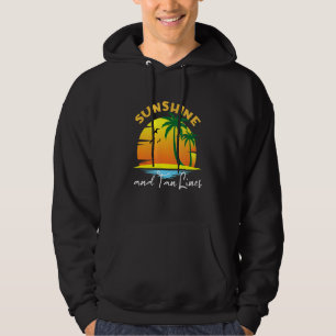 Moletom Tropical Retro Sunshine E Tan Lines Vintage Sumam