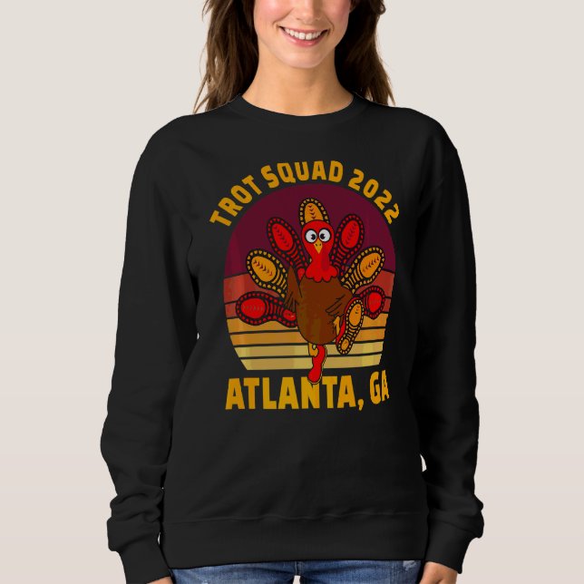 Moletom Trot Squad 2022 Atlanta Ga Cos (Frente)