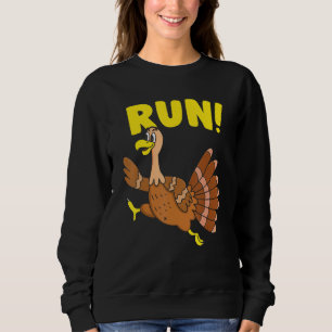 Moletom Trot Squad Runner de Ação de Graças da Turquia Cos