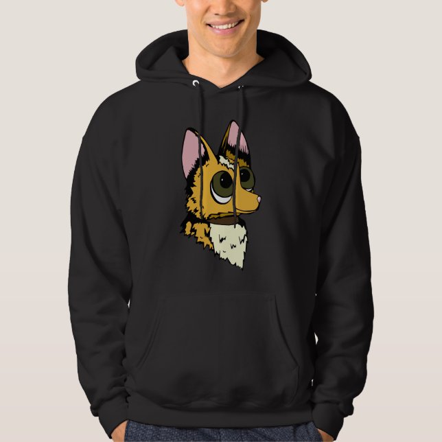 Moletom Trovão da Ilustração Chihuahua (Frente)
