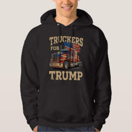 Moletom Truckers for Trump – Red Rig & Flags
