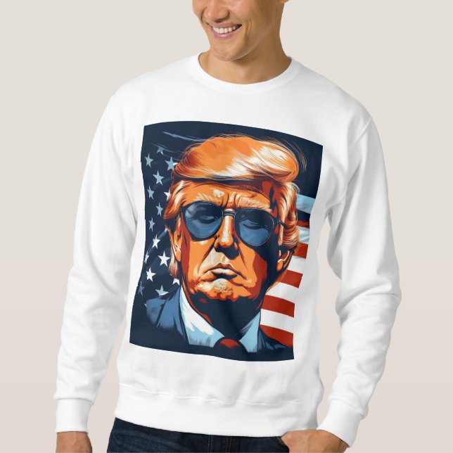 Moletom Trump 2024 - USA - Make America Great Again (Frente)