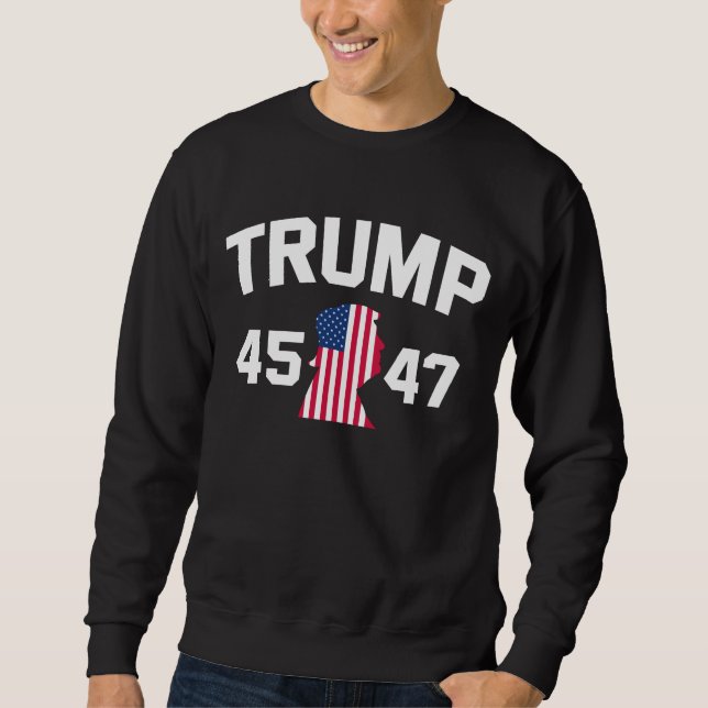 Moletom Trump 45 47 2024 Presidente (Frente)