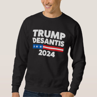 Moletom Trump Desantis 2024 EUA Humor Político