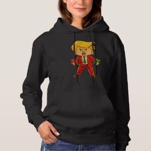 Moletom Trump Feliz Trump Engraçado Meme Chibi Touro Urso