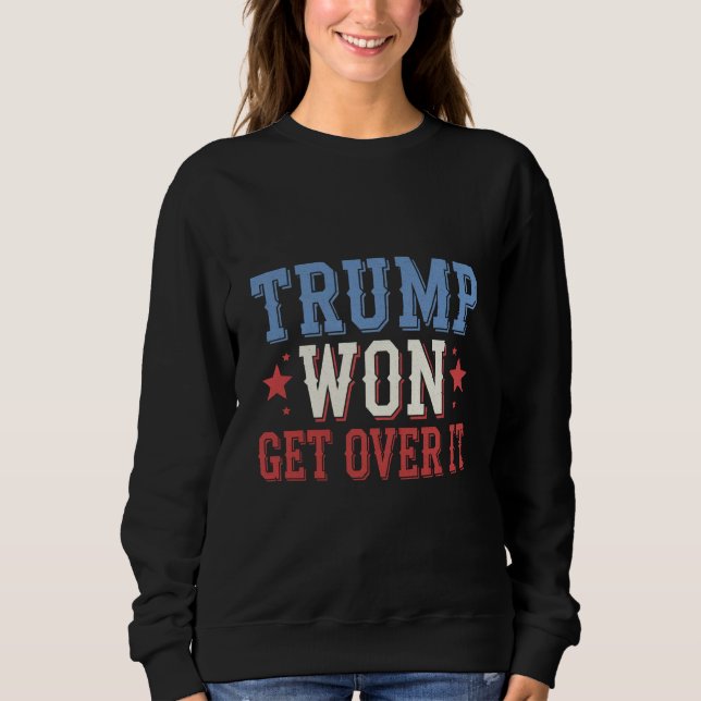 Moletom Trump Ganhou Aceite Isso 2024 (Frente)