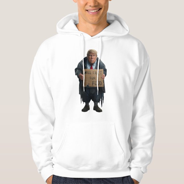 Moletom Trump Homeless Hoodie (Frente)