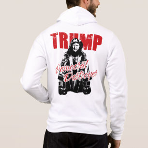 Moletom Trump o democrata destruidor - humor Design gráfic