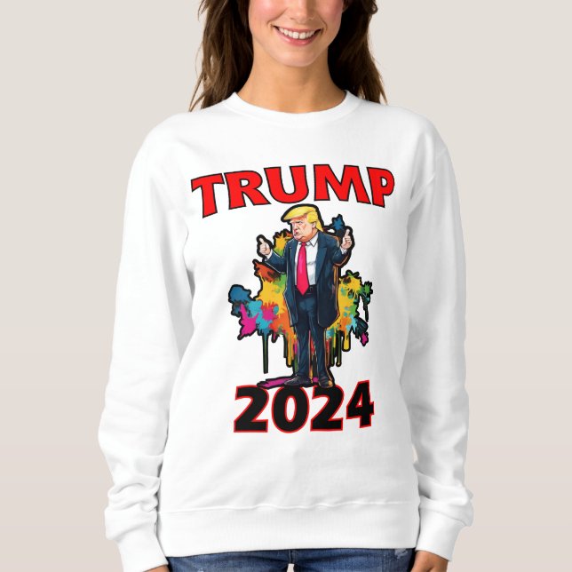 Moletom Trump para o presidente 2024, Make America Excelen (Frente)